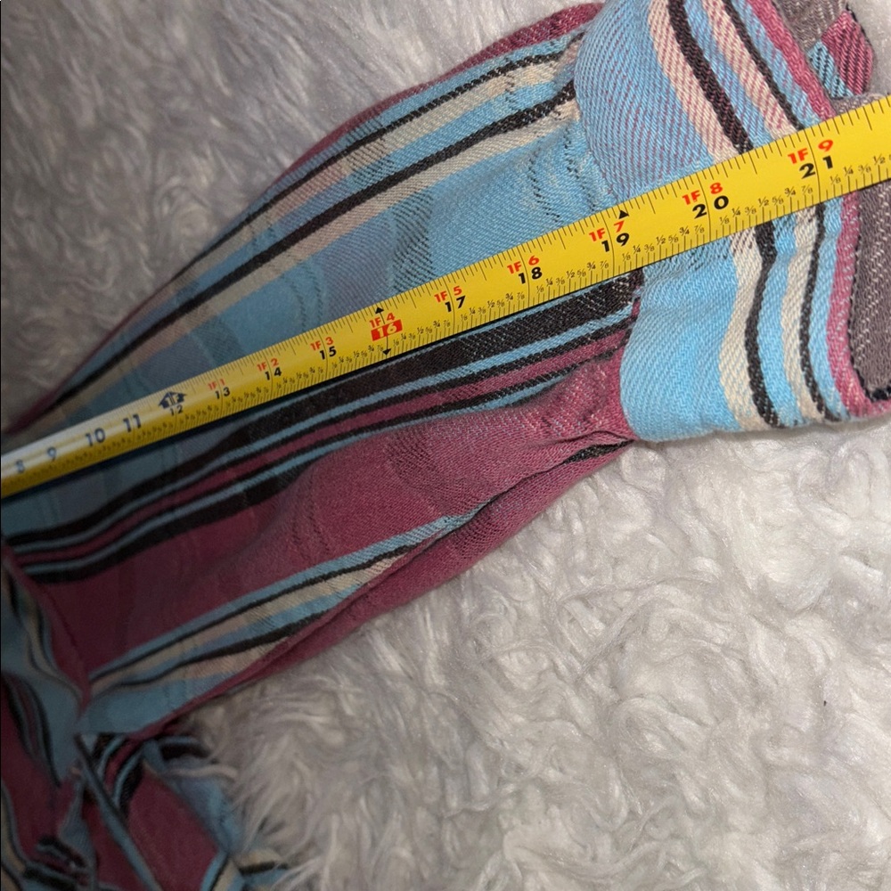 Free People Plaid  Mid-Western Shirt, Size S/P - Picture 9 of 15
